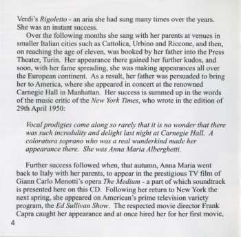 CD Anna Maria Alberghetti: Sings For You