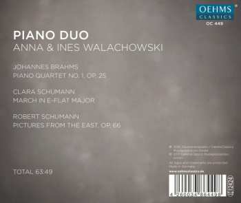 CD Anna Walachowski: Piano Duo: Brahms - Schumann