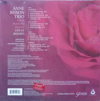 LP Anne Bisson Trio: Four Seasons In Jazz (Live At Bernie's) NUM | LTD | CLR