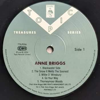 LP/SP Anne Briggs: Anne Briggs LTD