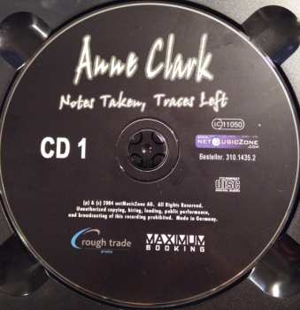 2CD Anne Clark: Notes Taken, Traces Left