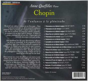 CD Frédéric Chopin: Chopin De L‘Enfance À La Plénitude 
