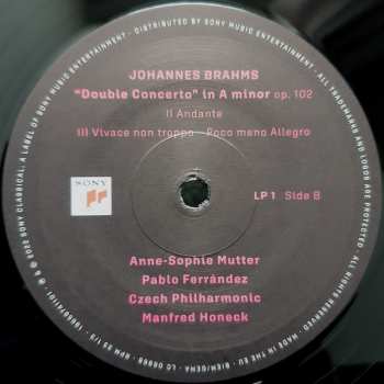 2LP The Czech Philharmonic Orchestra: Double Concerto / Piano Trio