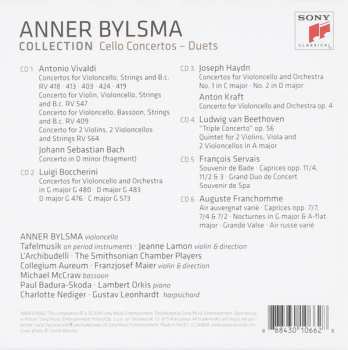 6CD/Box Set Anner Bylsma: Anner Bylsma Collection - Cello Concertos - Duets