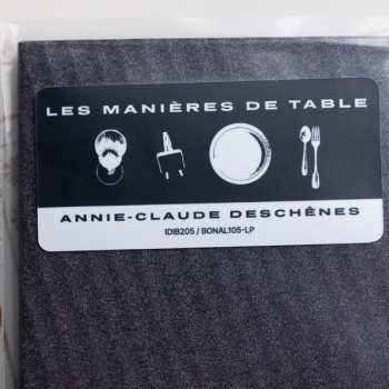 LP Annie-Claude Deschênes: Les Manières De Table