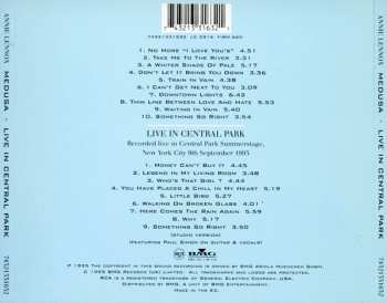 2CD Annie Lennox: Medusa + Live In Central Park