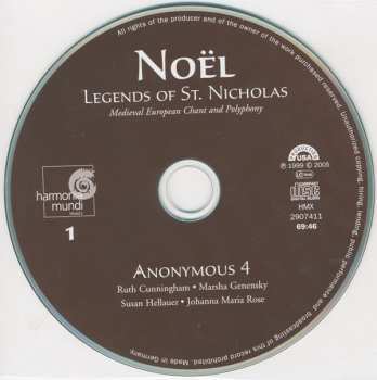 4CD/Box Set Anonymous 4: Noël - Carols & Chants For Christmas