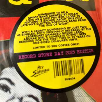 LP Anorak Girl: Plastic Fantastic CLR | LTD