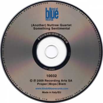 CD (Another) Nuttree Quartet: Something Sentimental
