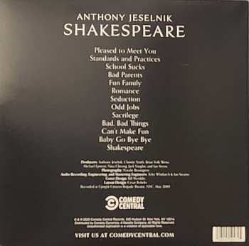 2LP Anthony Jeselnik: Shakespeare