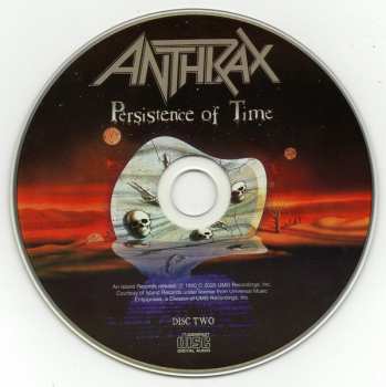 2CD/DVD Anthrax: Persistence Of Time