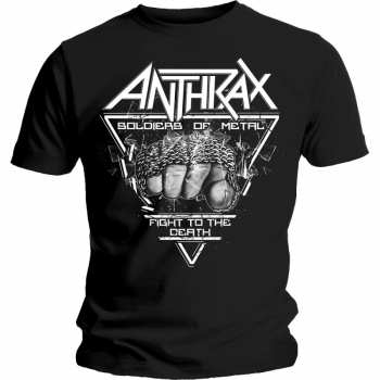 Merch Anthrax: T-shirt Soldier Of Metal Ftd 