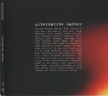 2CD Antimatter: Alternative Matter
