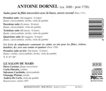 CD Louis-Antoine Dornel: Suites Pour La Flûte Traversière