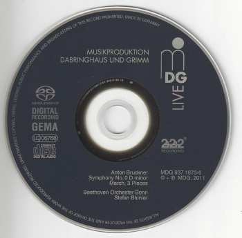 SACD Anton Bruckner: Symphony D Minor 'Nullte' WAB 100 • 3 Pieces WAB 97 • March WAB 96