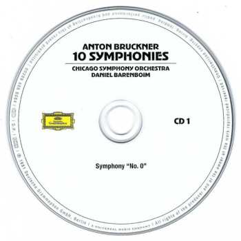 10CD/Box Set Daniel Barenboim: 10 Symphonies