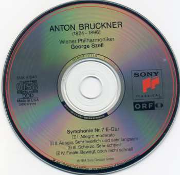 CD Wiener Philharmoniker: Symphonie Nr. 7