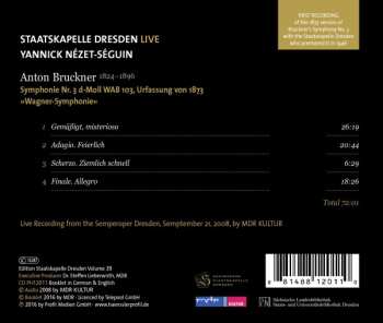CD Staatskapelle Dresden: Symphonie Nr. 3 d-Moll