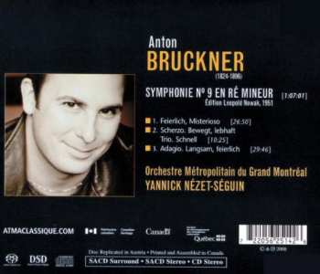 SACD Yannick Nézet-Séguin: Symphonie N° 9 En Ré Mineur 
