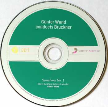 9CD/Box Set Anton Bruckner: Günter Wand Conducts Bruckner Symphonies Nos. 1 - 9