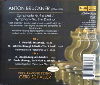 2CD Anton Bruckner: Symphony 9 With Completed Finale (Revised Version)