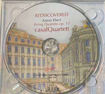 CD Anton Eberl: 3 String Quartets Op. 13