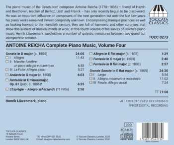 CD Anton Reicha: Complete Piano Music, Volume Four