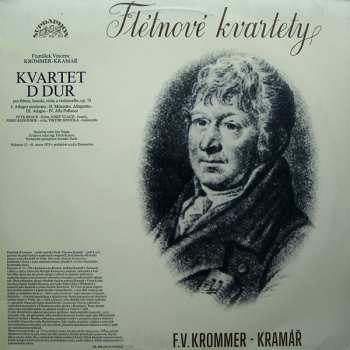 LP František Vincenc Kramář - Krommer: Flétnové Kvartety