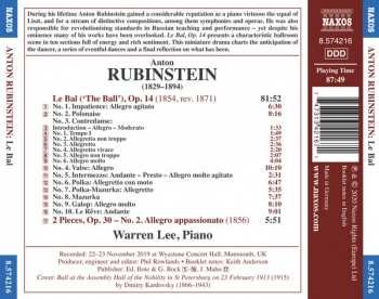 CD Anton Rubinstein: Le Bal