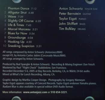 CD Anton Schwartz: Radiant Blue