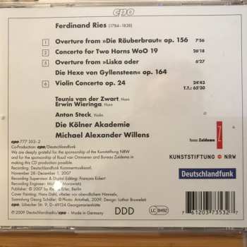 CD Teunis van der Zwart: Double Horn Concerto - Violin Concerto 