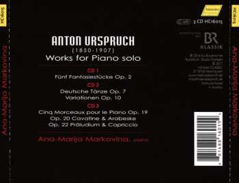 3CD Anton Urspruch: Complete Piano Works