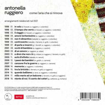 CD Antonella Ruggiero: Come L'Aria Che Si Rinnova