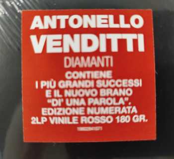 2LP Antonello Venditti: Diamanti LTD | NUM