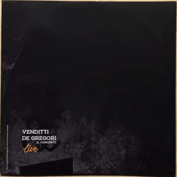 2LP Francesco De Gregori: Il Concerto - Live