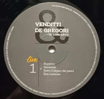 2LP Francesco De Gregori: Il Concerto - Live