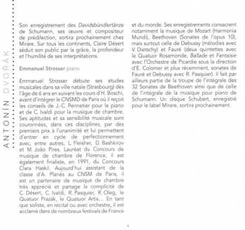 CD Antonín Dvořák: Danses Slaves Opus 46 Et 72
