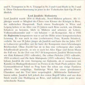 CD Antonín Dvořák: Dvořák: Legends • Janáček: Sinfonietta