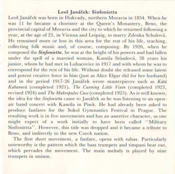 CD Antonín Dvořák: Dvořák: Legends • Janáček: Sinfonietta