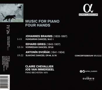 CD Antonín Dvořák: Music For Piano Four Hands
