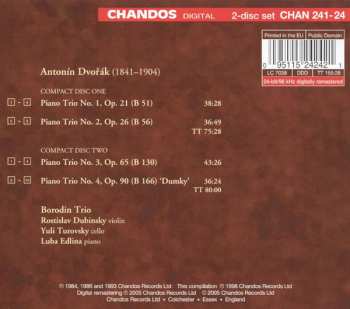 2CD Antonín Dvořák: Piano Trios Nos 1 - 4