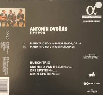 CD Antonín Dvořák: Piano Trios Op.21 & 26