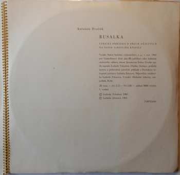 4LP Antonín Dvořák: Rusalka