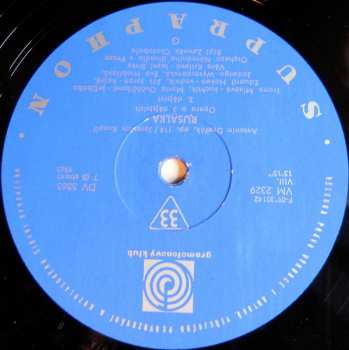 4LP Antonín Dvořák: Rusalka