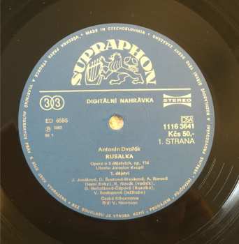 3LP/Box Set Antonín Dvořák: Rusalka
