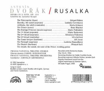 2CD/Box Set Antonín Dvořák: Rusalka - Opera In 3 Acts