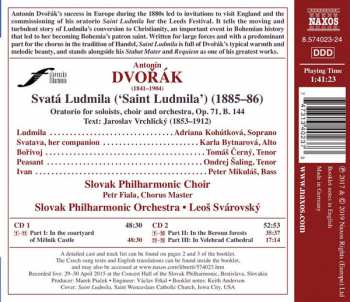 2CD Antonín Dvořák: Saint Ludmila