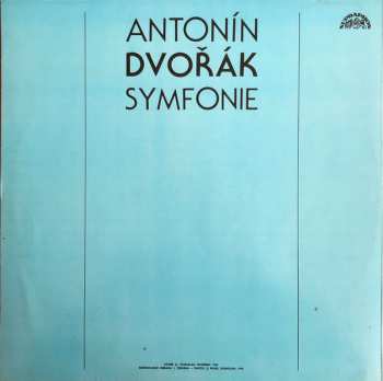 LP Antonín Dvořák: Symfonie Č. 9 E Moll, Z Nového Světa CLR