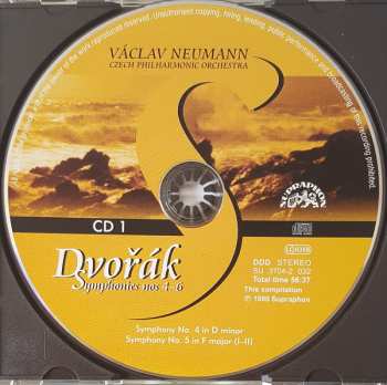 2CD Antonín Dvořák: Symphonies 4-5-6