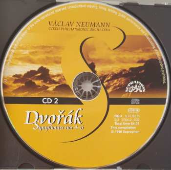 2CD Antonín Dvořák: Symphonies 4-5-6